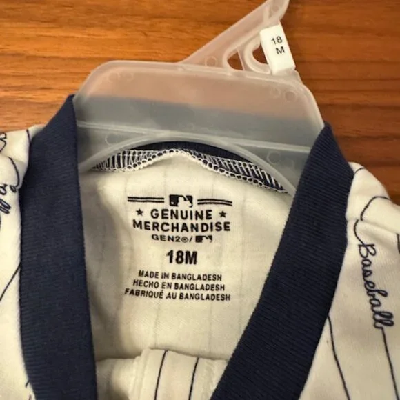 Authentic Baby Yankees One-Piece - NWT - Picture 2 of 2